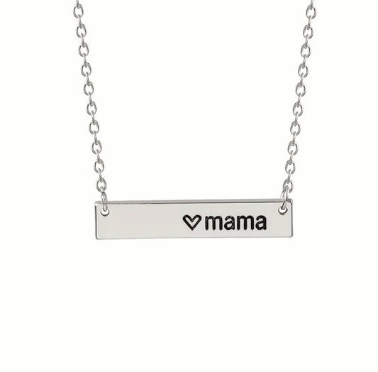 Collar mamá rectangular